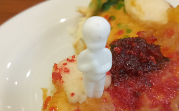 Un pan dulce en forma de corona